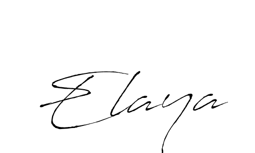 Elaya stylish signature style. Best Handwritten Sign (Antro_Vectra) for my name. Handwritten Signature Collection Ideas for my name Elaya. Elaya signature style 6 images and pictures png