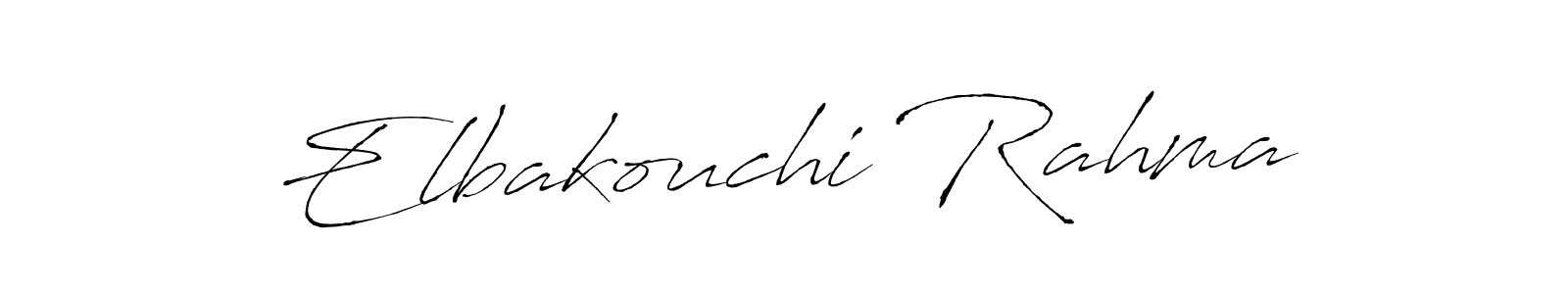 Make a beautiful signature design for name Elbakouchi Rahma. Use this online signature maker to create a handwritten signature for free. Elbakouchi Rahma signature style 6 images and pictures png