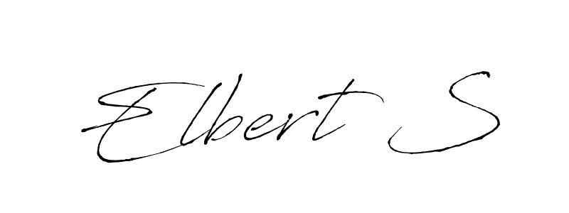 Also You can easily find your signature by using the search form. We will create Elbert S name handwritten signature images for you free of cost using Antro_Vectra sign style. Elbert S signature style 6 images and pictures png