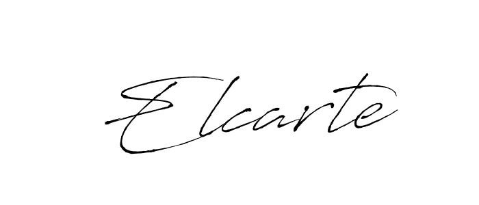 Once you've used our free online signature maker to create your best signature Antro_Vectra style, it's time to enjoy all of the benefits that Elcarte name signing documents. Elcarte signature style 6 images and pictures png
