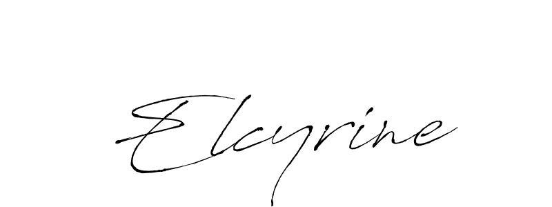 Antro_Vectra is a professional signature style that is perfect for those who want to add a touch of class to their signature. It is also a great choice for those who want to make their signature more unique. Get Elcyrine name to fancy signature for free. Elcyrine signature style 6 images and pictures png