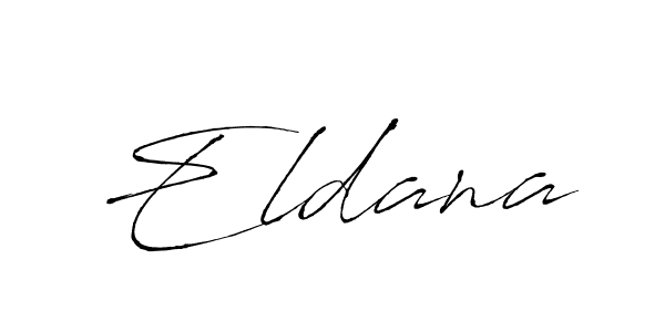 How to make Eldana signature? Antro_Vectra is a professional autograph style. Create handwritten signature for Eldana name. Eldana signature style 6 images and pictures png