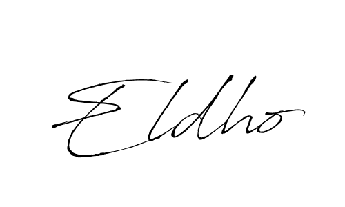 Similarly Antro_Vectra is the best handwritten signature design. Signature creator online .You can use it as an online autograph creator for name Eldho. Eldho signature style 6 images and pictures png