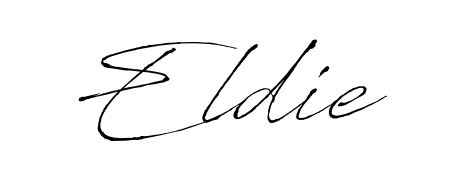 Also we have Eldie name is the best signature style. Create professional handwritten signature collection using Antro_Vectra autograph style. Eldie signature style 6 images and pictures png