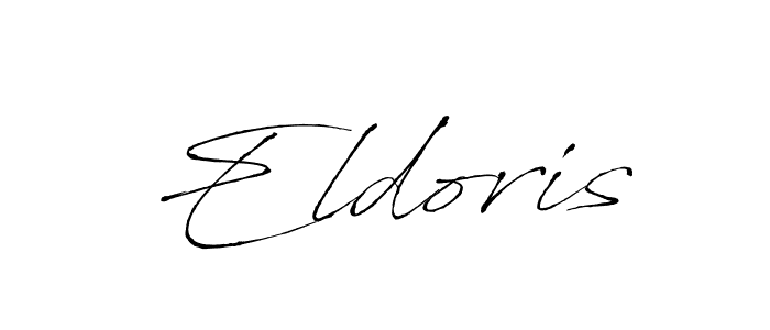 Make a beautiful signature design for name Eldoris. With this signature (Antro_Vectra) style, you can create a handwritten signature for free. Eldoris signature style 6 images and pictures png