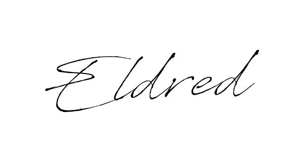 How to make Eldred name signature. Use Antro_Vectra style for creating short signs online. This is the latest handwritten sign. Eldred signature style 6 images and pictures png