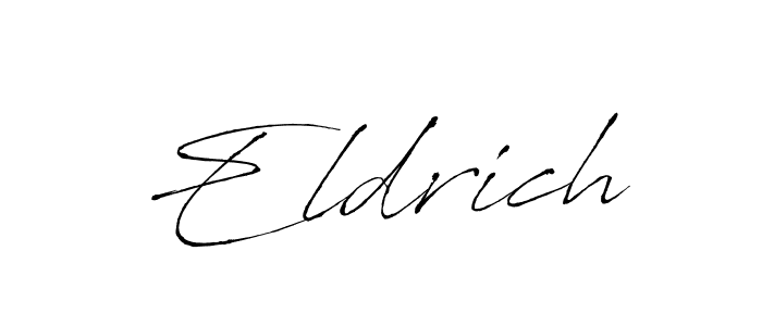 Best and Professional Signature Style for Eldrich. Antro_Vectra Best Signature Style Collection. Eldrich signature style 6 images and pictures png