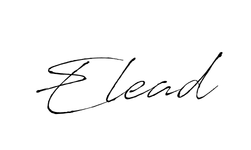 The best way (Antro_Vectra) to make a short signature is to pick only two or three words in your name. The name Elead include a total of six letters. For converting this name. Elead signature style 6 images and pictures png