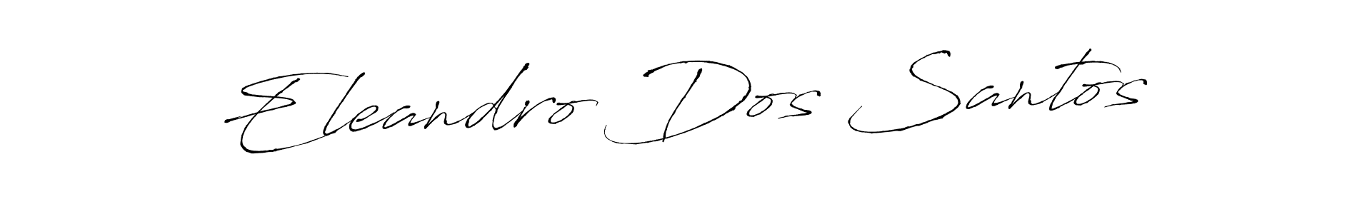 Antro_Vectra is a professional signature style that is perfect for those who want to add a touch of class to their signature. It is also a great choice for those who want to make their signature more unique. Get Eleandro Dos Santos name to fancy signature for free. Eleandro Dos Santos signature style 6 images and pictures png