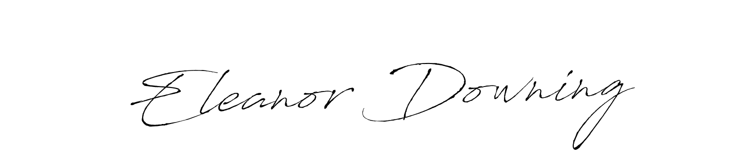 How to make Eleanor Downing name signature. Use Antro_Vectra style for creating short signs online. This is the latest handwritten sign. Eleanor Downing signature style 6 images and pictures png