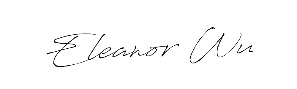 The best way (Antro_Vectra) to make a short signature is to pick only two or three words in your name. The name Eleanor Wu include a total of six letters. For converting this name. Eleanor Wu signature style 6 images and pictures png