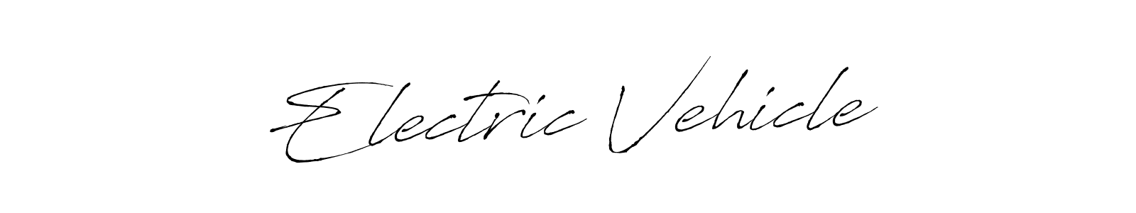 How to make Electric Vehicle signature? Antro_Vectra is a professional autograph style. Create handwritten signature for Electric Vehicle name. Electric Vehicle signature style 6 images and pictures png