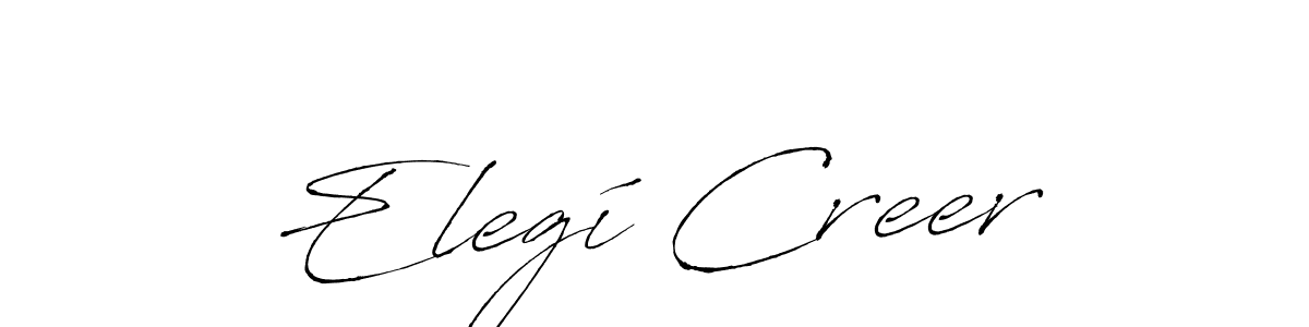 How to Draw Elegí Creer signature style? Antro_Vectra is a latest design signature styles for name Elegí Creer. Elegí Creer signature style 6 images and pictures png