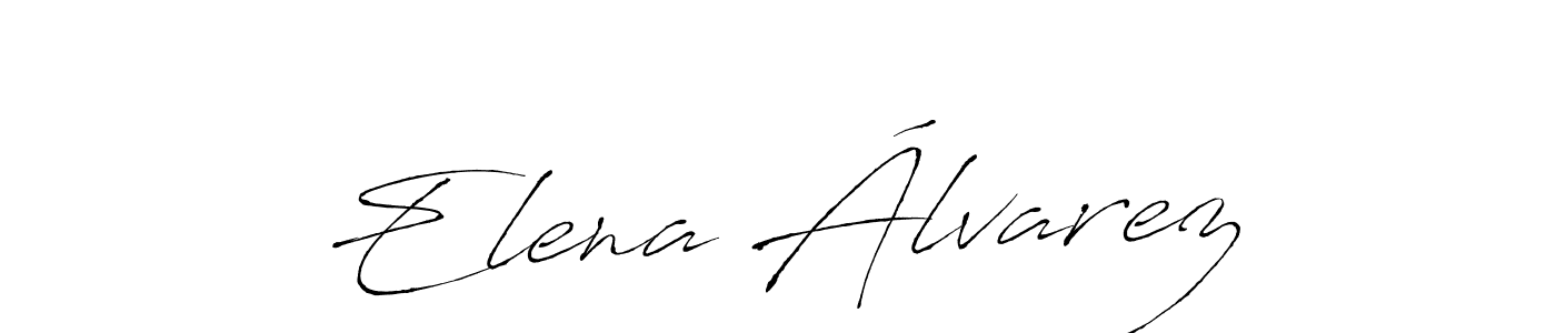 Also we have Elena Álvarez name is the best signature style. Create professional handwritten signature collection using Antro_Vectra autograph style. Elena Álvarez signature style 6 images and pictures png