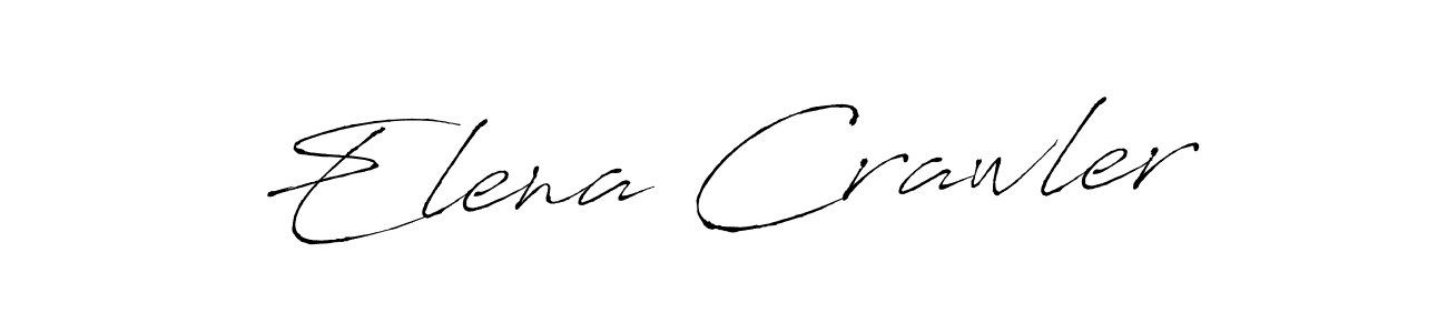 Once you've used our free online signature maker to create your best signature Antro_Vectra style, it's time to enjoy all of the benefits that Elena Crawler name signing documents. Elena Crawler signature style 6 images and pictures png