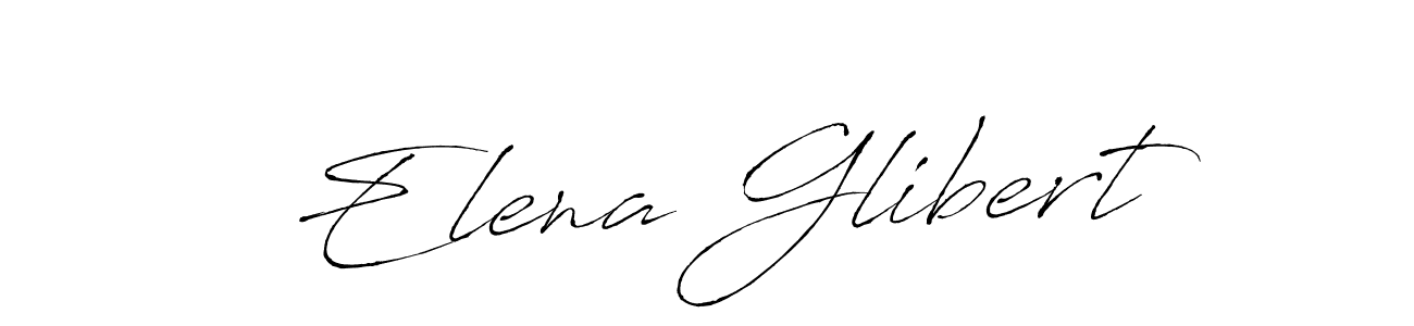 if you are searching for the best signature style for your name Elena Glibert. so please give up your signature search. here we have designed multiple signature styles  using Antro_Vectra. Elena Glibert signature style 6 images and pictures png