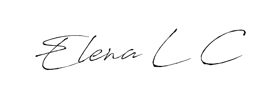 Similarly Antro_Vectra is the best handwritten signature design. Signature creator online .You can use it as an online autograph creator for name Elena L C. Elena L C signature style 6 images and pictures png