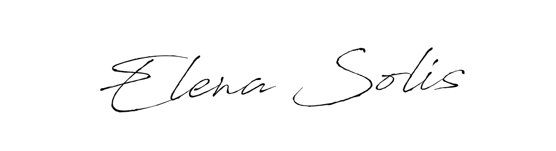 Antro_Vectra is a professional signature style that is perfect for those who want to add a touch of class to their signature. It is also a great choice for those who want to make their signature more unique. Get Elena Solis name to fancy signature for free. Elena Solis signature style 6 images and pictures png