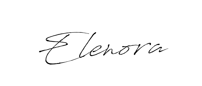 Elenora stylish signature style. Best Handwritten Sign (Antro_Vectra) for my name. Handwritten Signature Collection Ideas for my name Elenora. Elenora signature style 6 images and pictures png