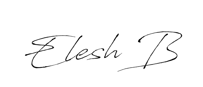 It looks lik you need a new signature style for name Elesh B. Design unique handwritten (Antro_Vectra) signature with our free signature maker in just a few clicks. Elesh B signature style 6 images and pictures png