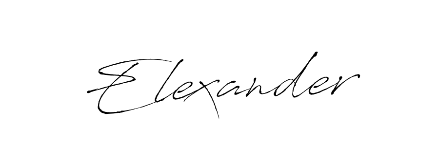 Create a beautiful signature design for name Elexander. With this signature (Antro_Vectra) fonts, you can make a handwritten signature for free. Elexander signature style 6 images and pictures png