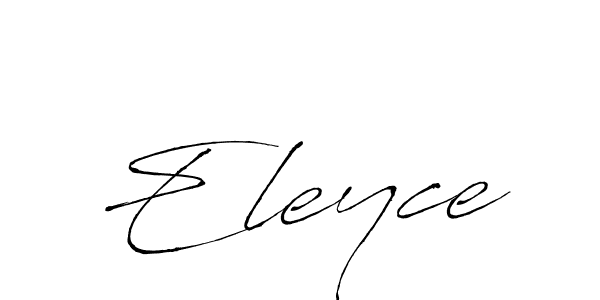 Create a beautiful signature design for name Eleyce. With this signature (Antro_Vectra) fonts, you can make a handwritten signature for free. Eleyce signature style 6 images and pictures png