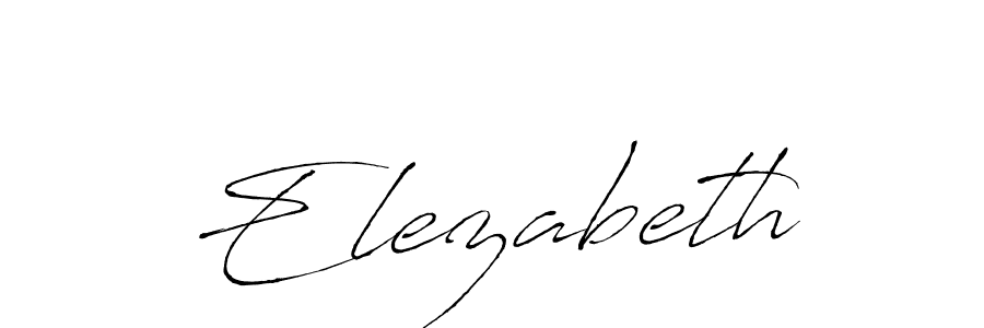 This is the best signature style for the Elezabeth name. Also you like these signature font (Antro_Vectra). Mix name signature. Elezabeth signature style 6 images and pictures png