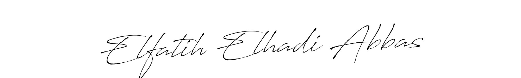 The best way (Antro_Vectra) to make a short signature is to pick only two or three words in your name. The name Elfatih Elhadi Abbas include a total of six letters. For converting this name. Elfatih Elhadi Abbas signature style 6 images and pictures png