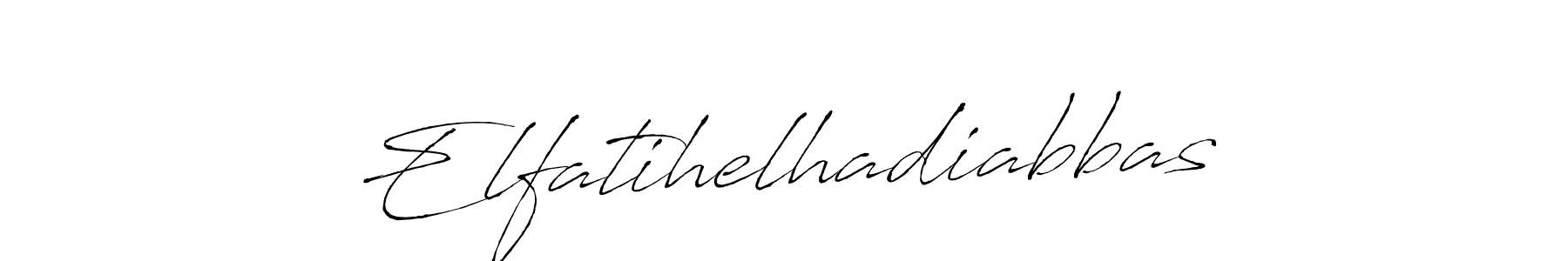 How to make Elfatihelhadiabbas name signature. Use Antro_Vectra style for creating short signs online. This is the latest handwritten sign. Elfatihelhadiabbas signature style 6 images and pictures png