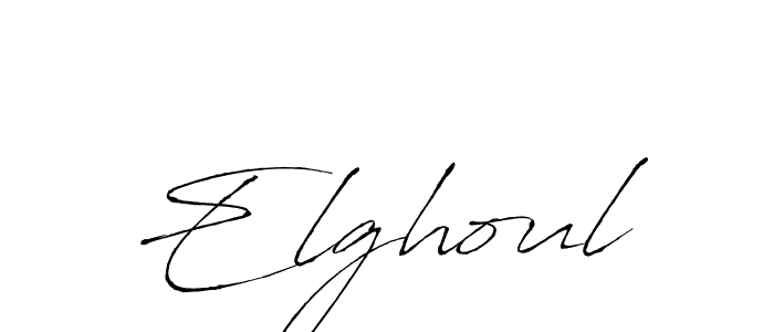 How to make Elghoul signature? Antro_Vectra is a professional autograph style. Create handwritten signature for Elghoul name. Elghoul signature style 6 images and pictures png