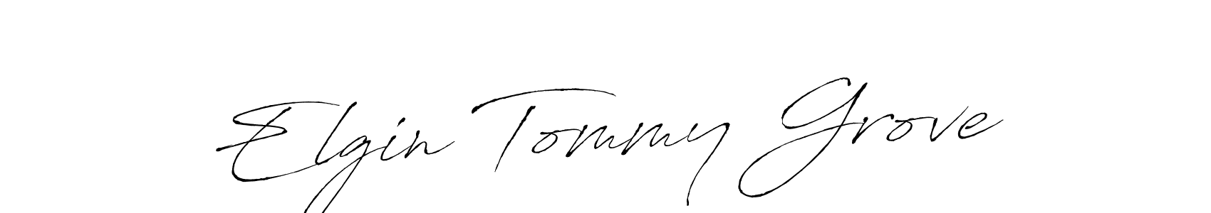 Make a short Elgin Tommy Grove signature style. Manage your documents anywhere anytime using Antro_Vectra. Create and add eSignatures, submit forms, share and send files easily. Elgin Tommy Grove signature style 6 images and pictures png