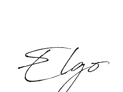 How to make Elgo signature? Antro_Vectra is a professional autograph style. Create handwritten signature for Elgo name. Elgo signature style 6 images and pictures png