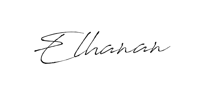 Make a beautiful signature design for name Elhanan. Use this online signature maker to create a handwritten signature for free. Elhanan signature style 6 images and pictures png