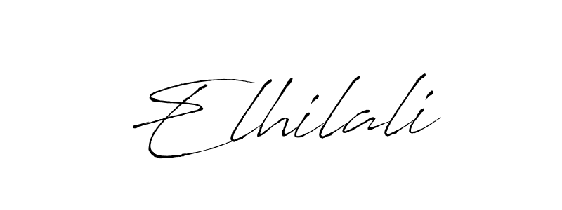 Antro_Vectra is a professional signature style that is perfect for those who want to add a touch of class to their signature. It is also a great choice for those who want to make their signature more unique. Get Elhilali name to fancy signature for free. Elhilali signature style 6 images and pictures png