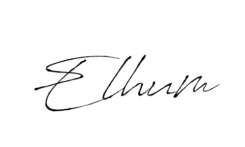 if you are searching for the best signature style for your name Elhum. so please give up your signature search. here we have designed multiple signature styles  using Antro_Vectra. Elhum signature style 6 images and pictures png