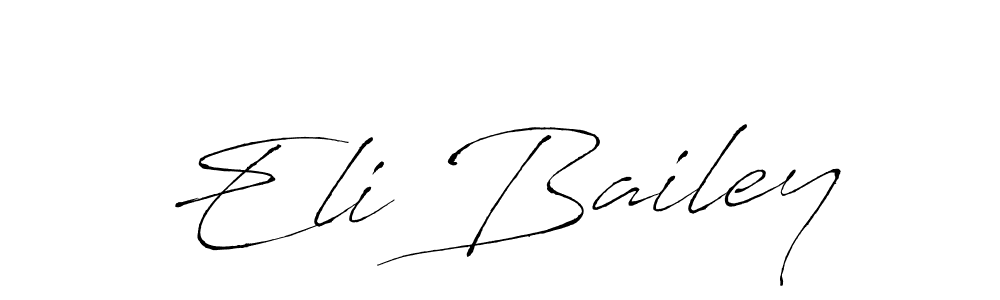 Also we have Eli Bailey name is the best signature style. Create professional handwritten signature collection using Antro_Vectra autograph style. Eli Bailey signature style 6 images and pictures png