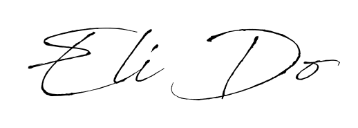 Turn your name Eli Do into a signature brand with Antro_Vectra styling. Download in standard PNG or transparent format anytime. Eli Do signature style 6 images and pictures png