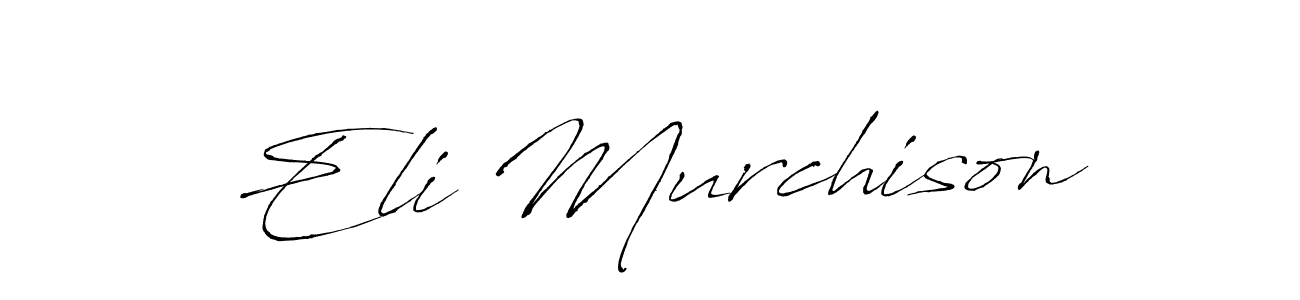 Make a beautiful signature design for name Eli Murchison. Use this online signature maker to create a handwritten signature for free. Eli Murchison signature style 6 images and pictures png