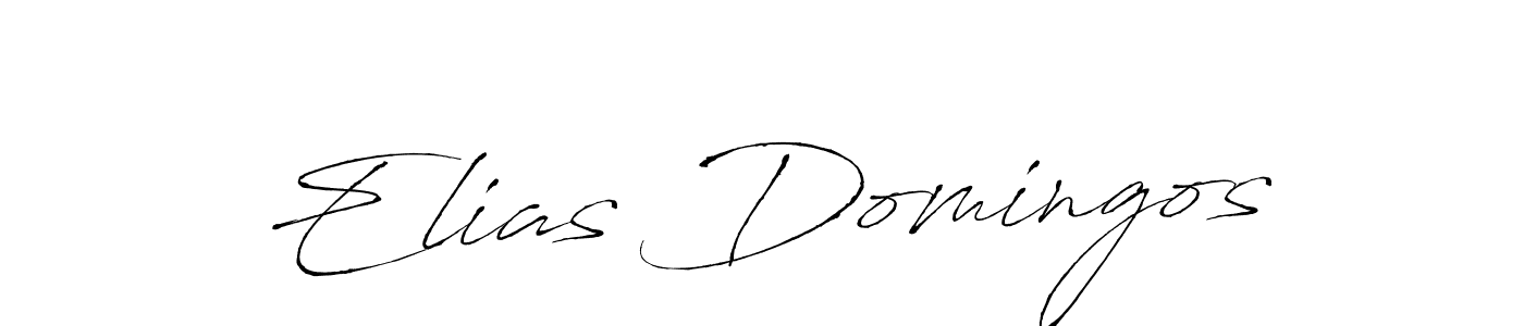 How to make Elias Domingos name signature. Use Antro_Vectra style for creating short signs online. This is the latest handwritten sign. Elias Domingos signature style 6 images and pictures png