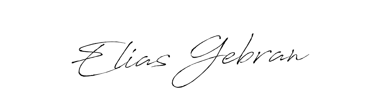 Also we have Elias Gebran name is the best signature style. Create professional handwritten signature collection using Antro_Vectra autograph style. Elias Gebran signature style 6 images and pictures png