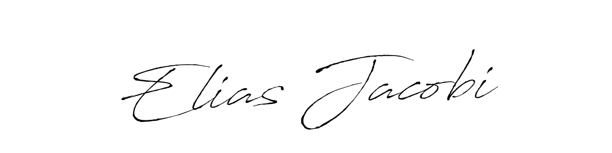 Elias Jacobi stylish signature style. Best Handwritten Sign (Antro_Vectra) for my name. Handwritten Signature Collection Ideas for my name Elias Jacobi. Elias Jacobi signature style 6 images and pictures png