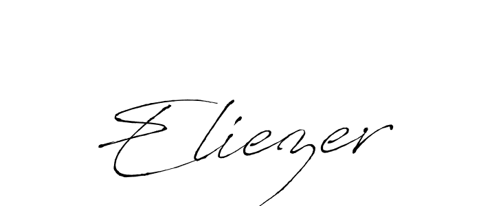 Eliezer stylish signature style. Best Handwritten Sign (Antro_Vectra) for my name. Handwritten Signature Collection Ideas for my name Eliezer. Eliezer signature style 6 images and pictures png