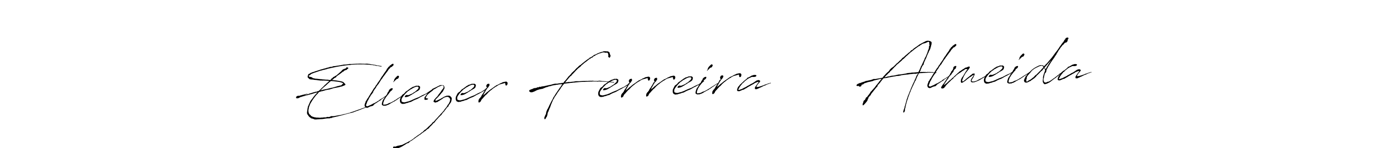 Make a beautiful signature design for name Eliezer Ferreira     Almeida. Use this online signature maker to create a handwritten signature for free. Eliezer Ferreira     Almeida signature style 6 images and pictures png