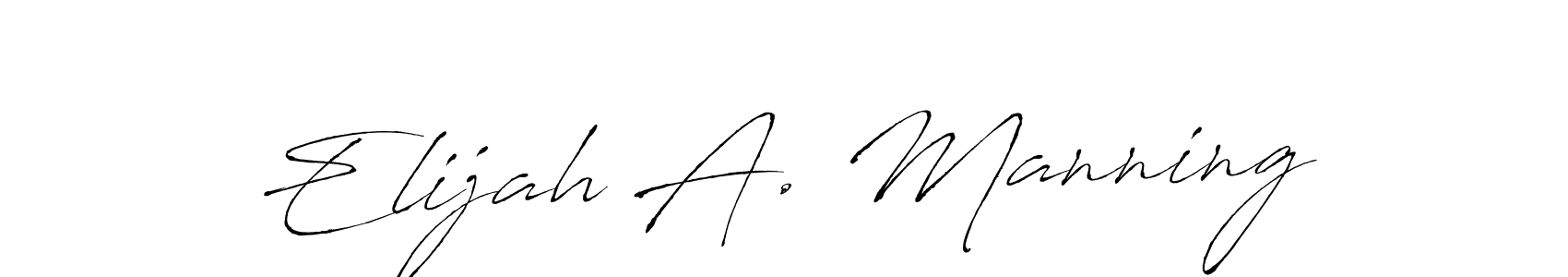 How to Draw Elijah A. Manning signature style? Antro_Vectra is a latest design signature styles for name Elijah A. Manning. Elijah A. Manning signature style 6 images and pictures png