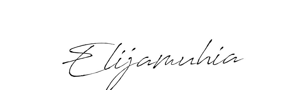 You should practise on your own different ways (Antro_Vectra) to write your name (Elijamuhia) in signature. don't let someone else do it for you. Elijamuhia signature style 6 images and pictures png