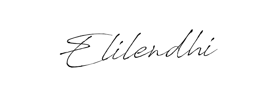 You should practise on your own different ways (Antro_Vectra) to write your name (Elilendhi) in signature. don't let someone else do it for you. Elilendhi signature style 6 images and pictures png