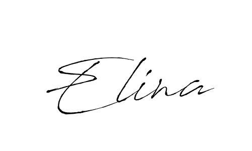 Also You can easily find your signature by using the search form. We will create Elina name handwritten signature images for you free of cost using Antro_Vectra sign style. Elina signature style 6 images and pictures png