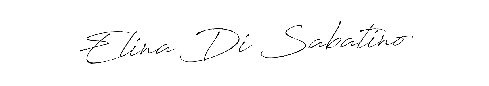 How to Draw Elina Di Sabatino signature style? Antro_Vectra is a latest design signature styles for name Elina Di Sabatino. Elina Di Sabatino signature style 6 images and pictures png