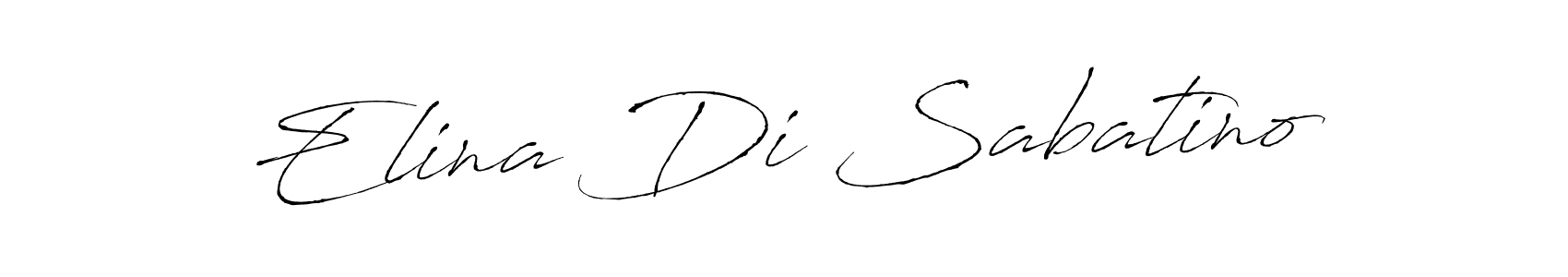 Also You can easily find your signature by using the search form. We will create Elina Di Sabatino name handwritten signature images for you free of cost using Antro_Vectra sign style. Elina Di Sabatino signature style 6 images and pictures png