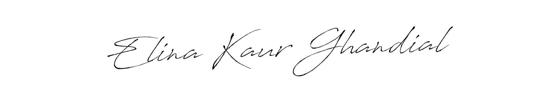 Use a signature maker to create a handwritten signature online. With this signature software, you can design (Antro_Vectra) your own signature for name Elina Kaur Ghandial. Elina Kaur Ghandial signature style 6 images and pictures png
